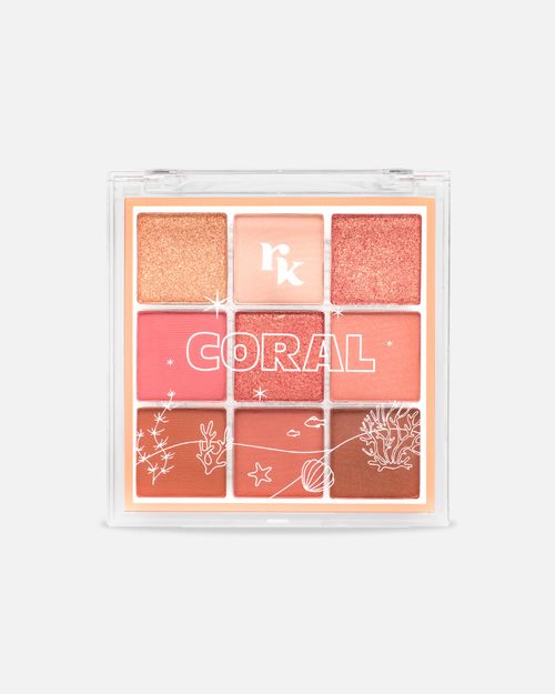 Paleta de Sombras Coral - Ruby Kisses