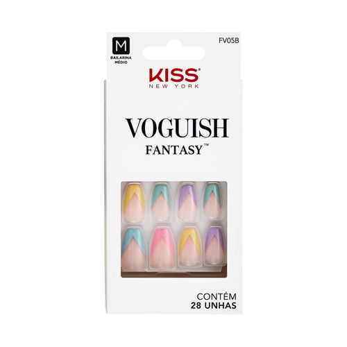 Unha Postiça Voguish Fantasy Disco Ball - Kiss New York