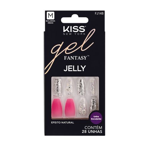 Unha Postiça Gel Fantasy Nails Fun & Jelly - Kiss New York
