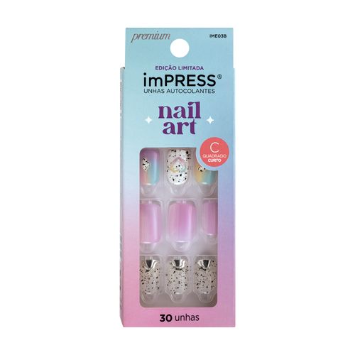 Unha Postiça ImPress Nail Art Sweet Life - Kiss New York