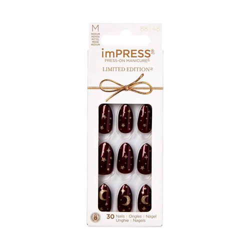 Unha Postiça ImPress Snowed In - Kiss New York