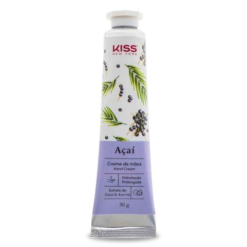 Creme de Mãos Açaí - Kiss New York