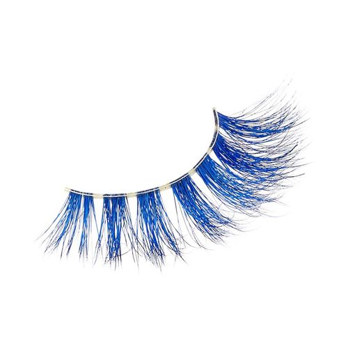 Cílios Postiços i-ENVY Color Couture Real Mink Full Colored Blue - Kiss New York
