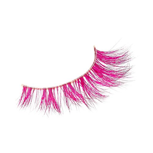 Cílios Postiços i-ENVY Color Couture Real Mink Full Colored Pink - Kiss New York