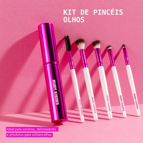 Kit de Pincéis Olhos - Ruby Kisses