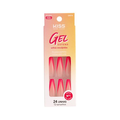 Unha Postiça Gel Extend Fabulous - Kiss New York