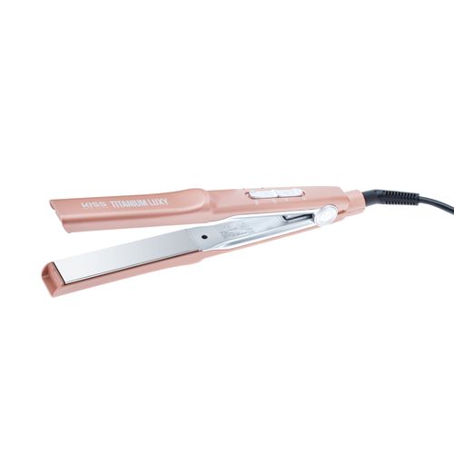 Prancha Alisadora Titanium Luxy Gold Edition Bivolt - Kiss New York