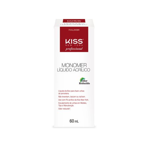 Monomer Líquido para Unhas de Porcelana 60ml - Kiss New York