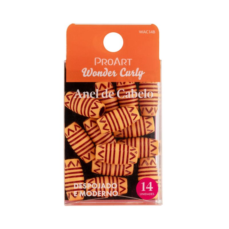 WAC14B-1-anel-de-cabelo-beige-plastic-14-unidades-proart
