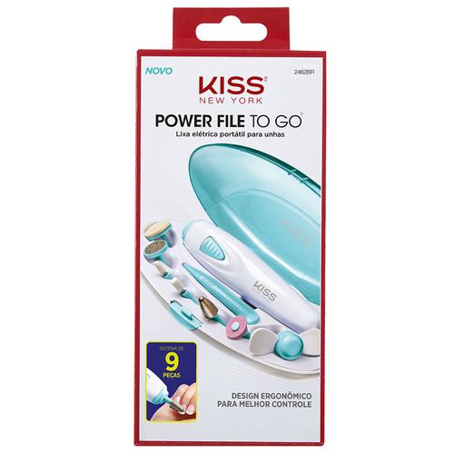 Lixa Elétrica para Viagem Power File To Go - Kiss New York