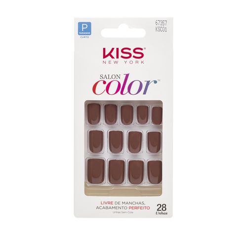 Unha Postiça Salon Color Vanity - Kiss New York