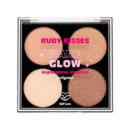 Paleta de Iluminador Rare Glow - Ruby Kisses