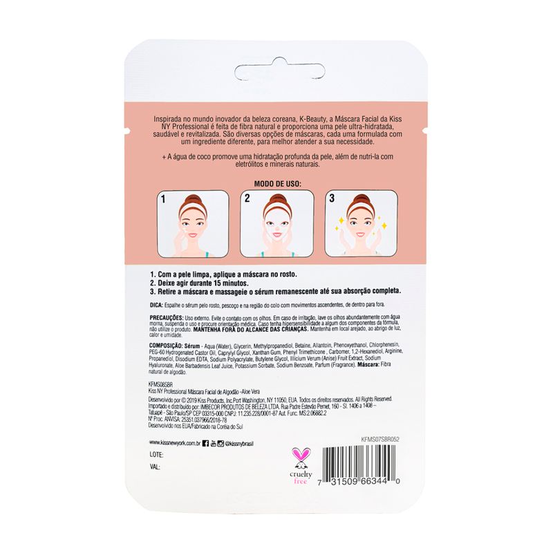 KFMS07SBR-6-kiss-new-york-mascara-facial-de-algodao-agua-de-coco