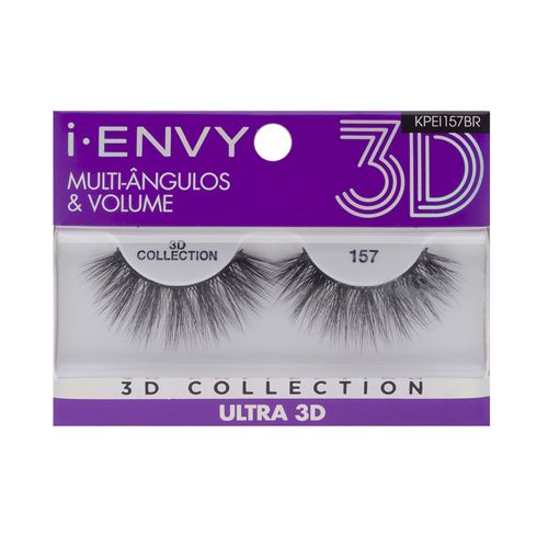 Cílios Postiços 3D Collection i-Envy Ultra 157 - Kiss New York