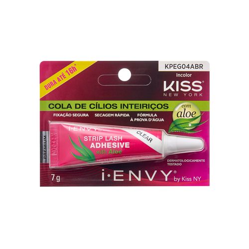 Cola para Cílios Postiços 16h i-Envy Aloe Vera - Kiss New York