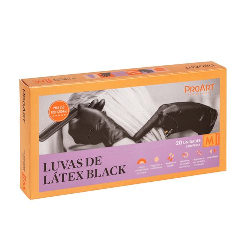 Luva de Látex Média com 20 unidades - ProArt