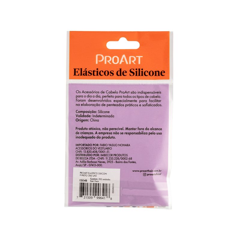 ES04B-4-Elastico-de-Silicone-para-Cabelo-200-pecas-ProArt