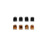 PDC07B-1-Kit-Piranhas-de-Cabelo-8-uni-Sortidos-Preto-e-Marrom-ProArt