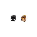PDC07B-3-Kit-Piranhas-de-Cabelo-8-uni-Sortidos-Preto-e-Marrom-ProArt
