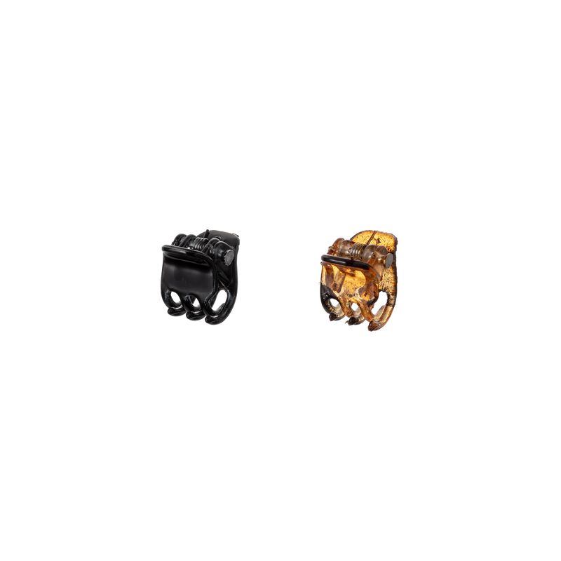 PDC07B-3-Kit-Piranhas-de-Cabelo-8-uni-Sortidos-Preto-e-Marrom-ProArt