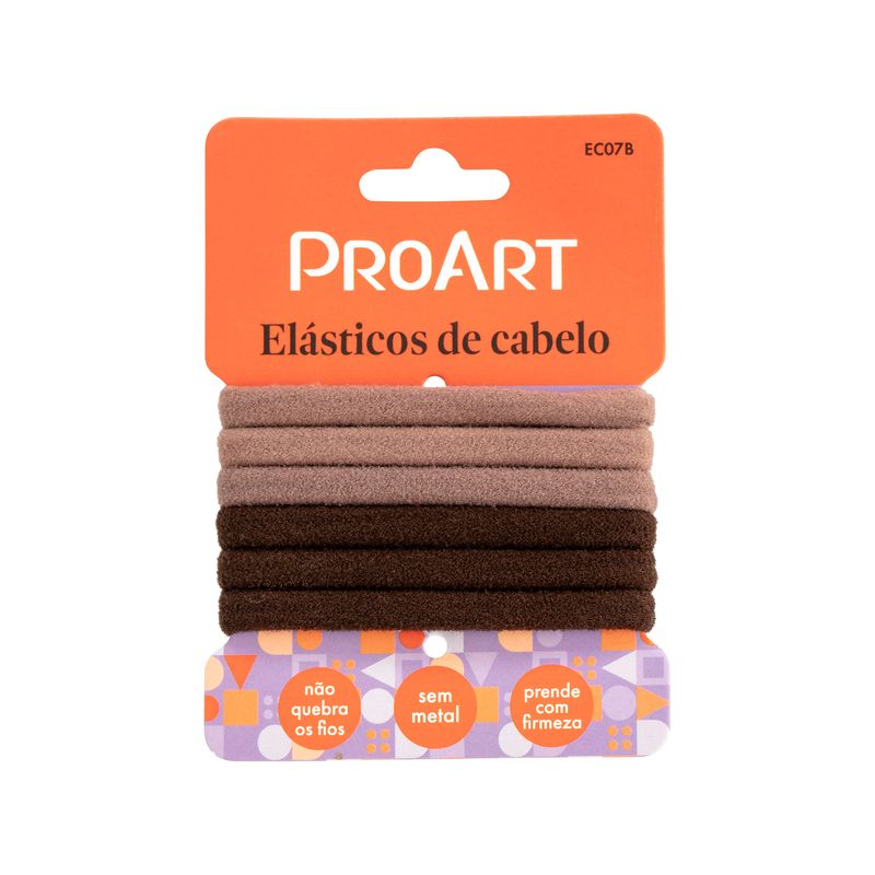 EC07B-3-Elasticos-de-Cabelo-Marrom-e-Rosa-ProArt