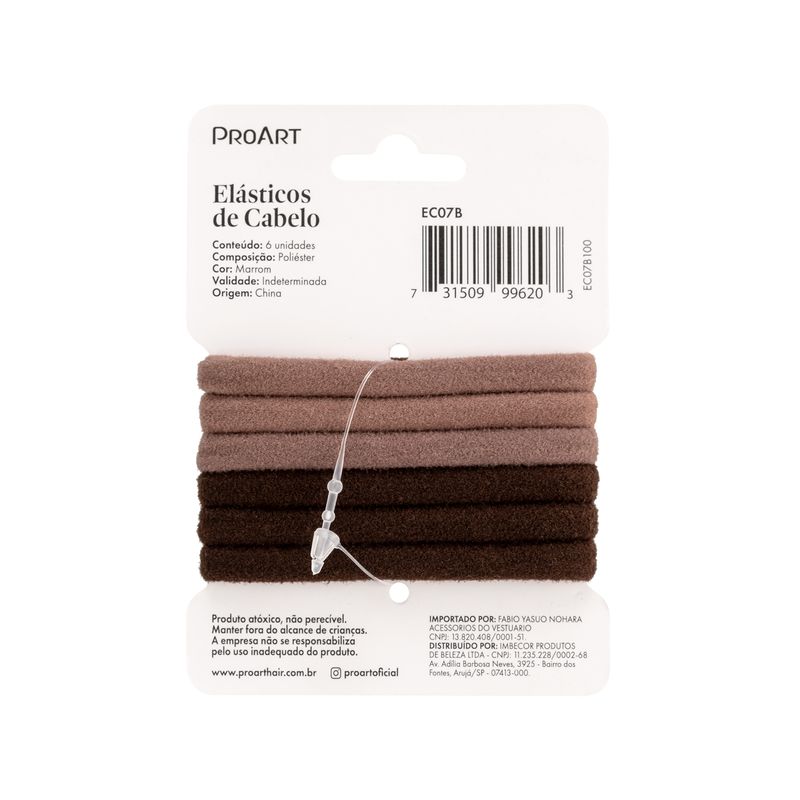 EC07B-4-Elasticos-de-Cabelo-Marrom-e-Rosa-ProArt