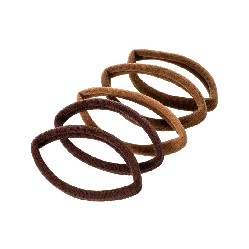 EC08B-1-Elasticos-de-Cabelo-Marrom-Claro-e-Escuro-ProArt