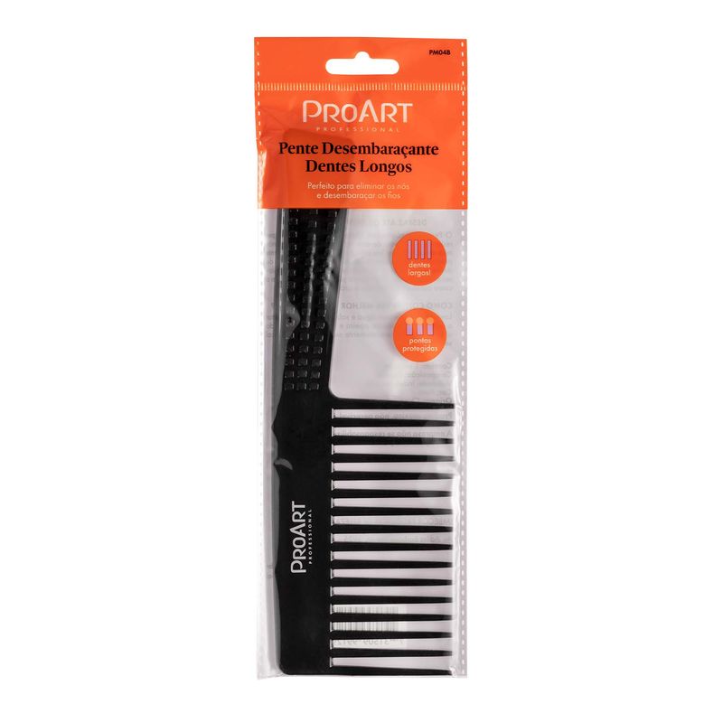 PM04B-4-pente-desembaracante-dentes-longos-preto-proart