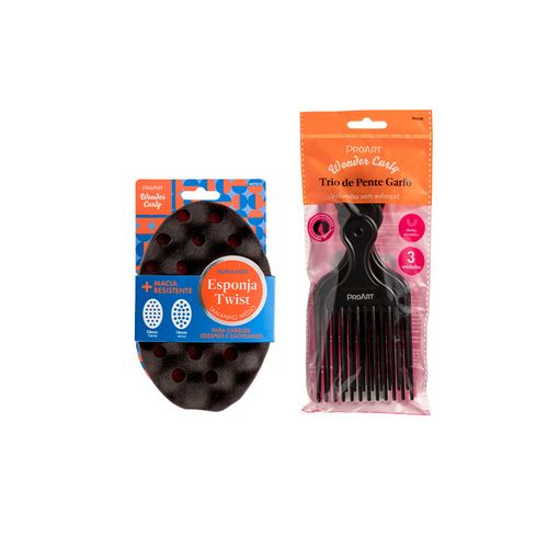 Kit Presente Wonder Curly Esponja Twist - ProArt