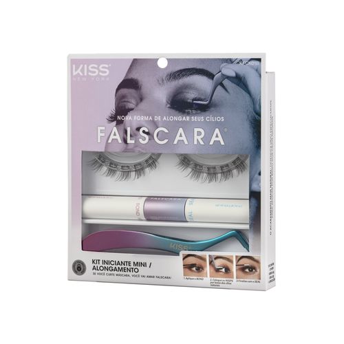 Kit  Essencial Iniciante Cílios Postiços Falscara - Kiss New York