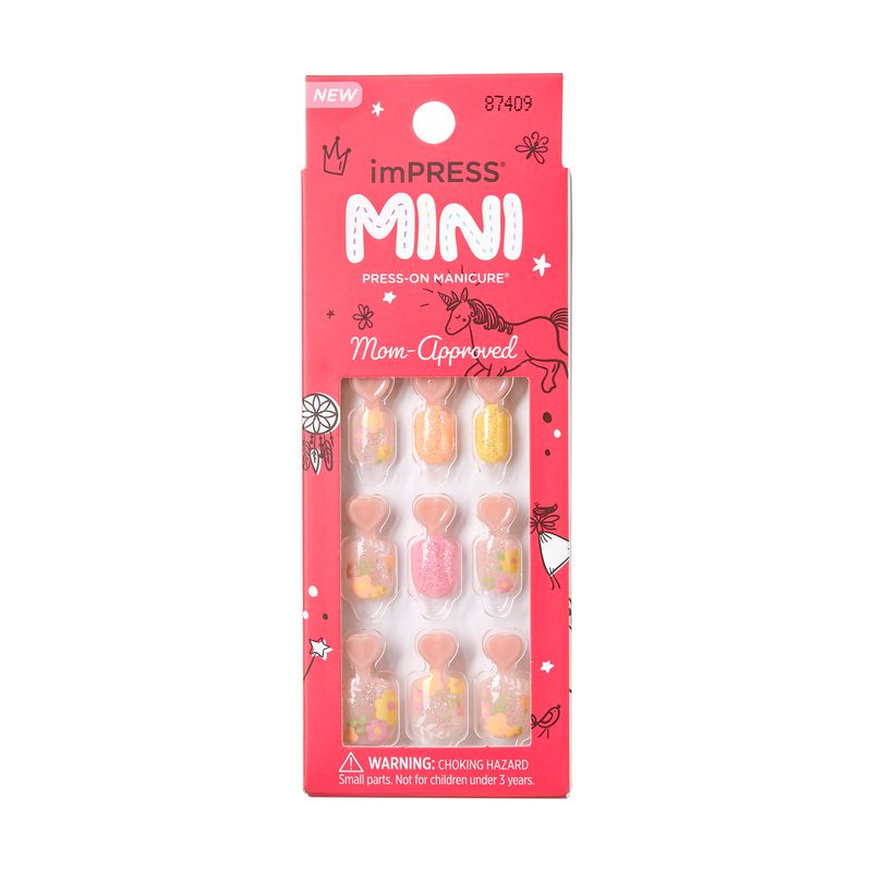IMK08X-Unha-Postica-imPress-Mini-Infantil-Hokey-Pokey--Kiss-New-York-