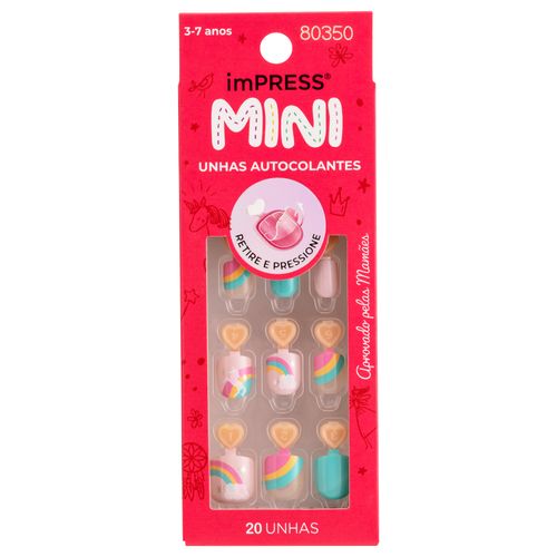 Unha Postiça imPress Mini Infantil Dreamland - Kiss New York