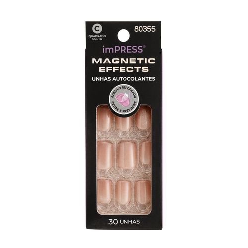 Unha Postiça imPress Magnetic Effects Starstuck - Kiss New York
