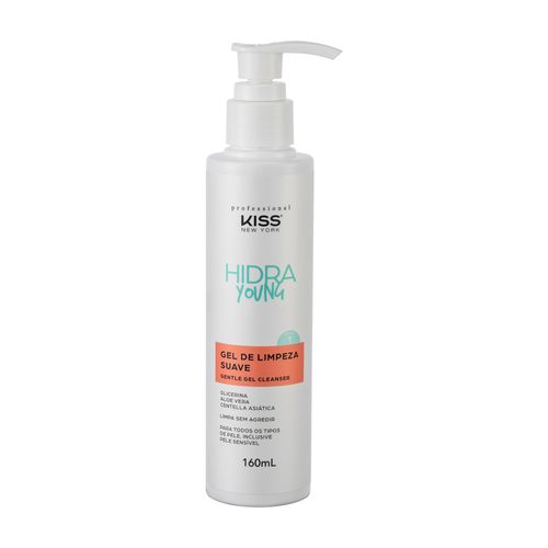 Gel de Limpeza Suave 160mL Hidra Young - Kiss New York