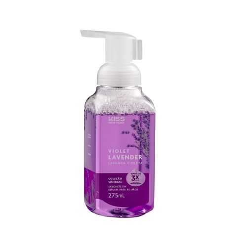 Sabonete em Espuma Coleção Sinergia Violet Lavender - Kiss New York