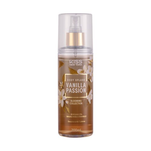 Body Splash Blooming Collection Vanilla Passion - Kiss New York